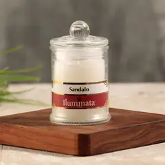 ILUMINATA - Vela Vaso 67 Gr 7.5x8.5 Cm Sándalo