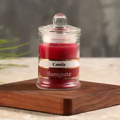ILUMINATA - Vela Vaso 67 Gr 7.5x8.5 Cm Canela Manzana