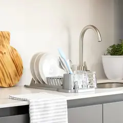 PERSAL - Escurridor para vasos platos con Base Beige