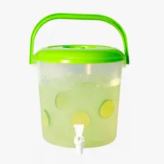 PERSAL - Tarro 8 Litros con Manija con Dispensador y Tapa Verde