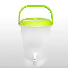 PERSAL - Tarro 8 Litros con Manija con Dispensador y Tapa Verde