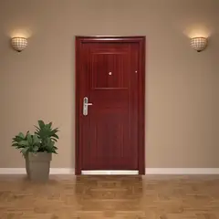 HOLZTEK - Puerta de Seguridad Alejandria 90x205cm Apertura Derecha