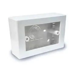 HALUX - Caja de Paso Sencilla CU40 Sobreponer