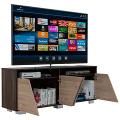 RTA DESIGN - Rack para TV Fraktal 61.3x155.5x39.6cm Miel/Nogal
