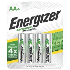 ENERGIZER - Pila Recargable AA. 4Und 1500Mah