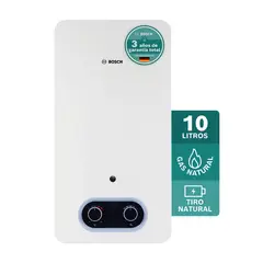 BOSCH - Calentador de agua 10 Litros Tiro Natural de paso a Gas Natural Therm 2200 O