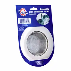 LEXA - Canastilla Coladora Deshechos para Lavaplatos en Acero Inoxidable Paquete x 11 Canastillas