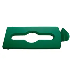 RUBBERMAID COMMERCIAL - Tapa Reciclaje Slim Jim Verde