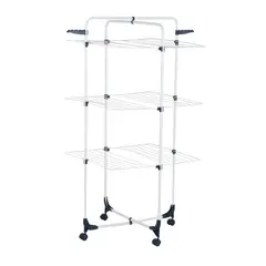 KLEINE WOLKE - Tendedero Piso Torre Acero Pintado 70x65x135cm
