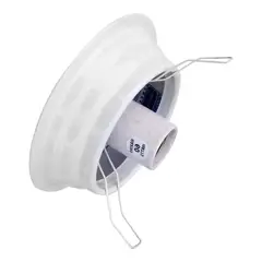 ILUMECO - Base Para Plafón Ondulado Rosca E27 60w Blanco