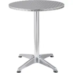 undefined - Mesa Redonda 60 cm Aluminio