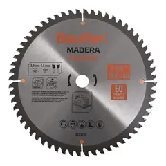 BAUKER - Disco Corte Madera 10-pulg 60 Dientes