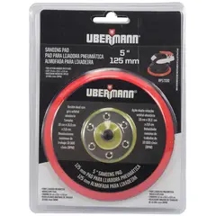 UBERMANN - Soporte Pad 5-pulg Lijadora Neumática