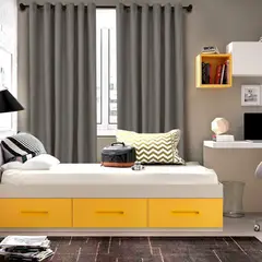 CASA BONITA - Cortina Sunout Malibú Gris 200 x 218 cm