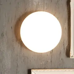 CASA BONITA - Plafón LED Basic Luz Cálida 800 Lúmenes 12w 20 cm