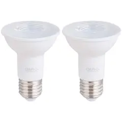 DAIRU - Set de 2 Bombillo Led Par20 525 Lúmenes 5.3w E27 Luz Cálida Certificado