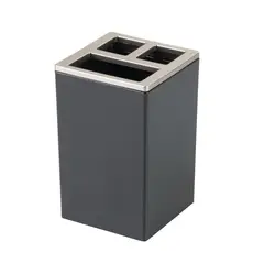 IDESIGN - Portacepillo Clarity Black