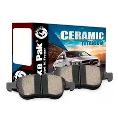GENERICO - Pastillas De Freno Brake Pak Para Renault Duster 2.0 4X4 Modelo 2012