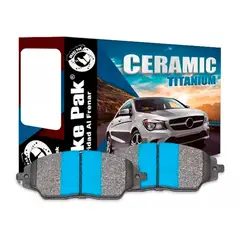 GENERICO - Pastillas De Freno Brake Pak Para Ford Fiesta St Modelo 2014 En Adelante - Delantero