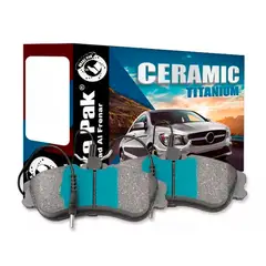 GENERICO - Pastillas De Freno Brake Pak Para Citroen Partner 1996 Delantera