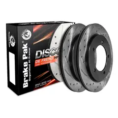 GENERICO - Set X2 Discos De Freno Brake Pak Para Suzuki Sidekick Xl3 1.6 - 2.0