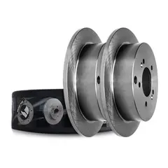 GENERICO - Set X2 Discos De Freno Brake Pak Para Hyundai Santafe 2.4 - 2.7