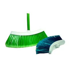 1A - Escoba Suave Latina Mango Met + Escoba Suave Zulia Azul