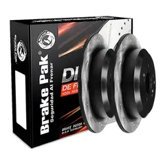 GENERICO - Set X2 Discos De Freno Brake Pak Para Hyundai Santafe