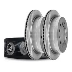 GENERICO - Set X2 Discos De Freno Brake Pak Para Toyota Fortuner 3.0 - 4.0 V6