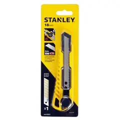 STANLEY - Cuchilla Basic Snap-Off Trava Tipo Dial 18 mm