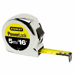 STANLEY - Cinta Métrica PowerLock 5 m 16 Pies