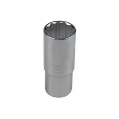 STANLEY - Dado Cubo Largos Métrico 12 Pt. Enc. 1/2 Pulgadas- 24 mm