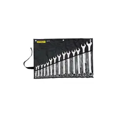 STANLEY - Juego de 14 Llaves Combinadas Métricas