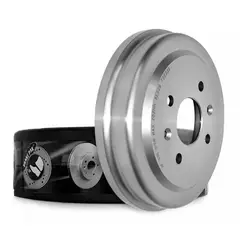 GENERICO - Set X2 Campanas O Tambor De Freno Brake Pak Para Freno Chevrolet Spark Gt