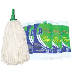 1A - Trapero Spulance Con Cabo Metálico 120 Cm X 6 Unidades