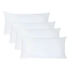DORMIALMOHADA - Set x 4 Almohadas Siliconadas 90x50 cm
