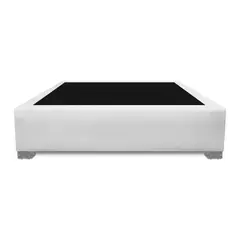 MAGIC CLASS - Base Cama Premium Top Sencilla 100X190Cm Microfibra Blanco