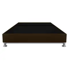 MAGIC CLASS - Base Cama con Pestaña Dividida Ecocuero Café