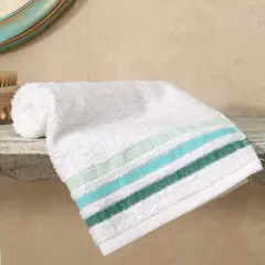 CANNON - Toalla Manos 40x65 380 Gr Francis Blanco Gris