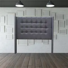 KAIU HOME - Cabecero Sensanción 140x150cm Gris