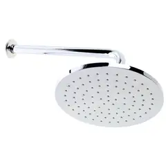 SENSI DACQUA - Plato Ducha Regadera Fija 20cm ABS Brazo 30cm