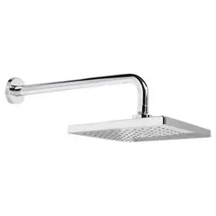 SENSI DACQUA - Regadera Cuadrada 20 Cm Con Brazo