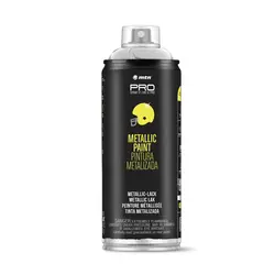 MONTANA COLORS - Aerosol para Pintura Metálica Aluminio 400 ml