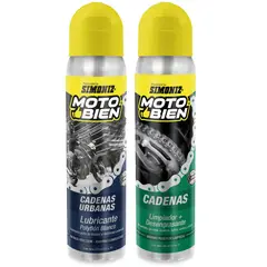 SIMONIZ - Lubricante + Limpiador Desengrasante de Cadenas 220 ml