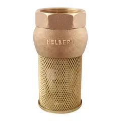 HELBERT - Válvula de Pie Canastilla Metálica 3/4" x 150 PSI