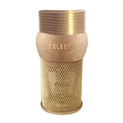 HELBERT - Válvula de Pie Canastilla Metálica 2-1/2 Pulg x 150 PSI