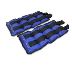 PROFIT - Set De 2 Pesas Tobilleras/Muñequeras/Brazos De 5 Kg Color Azul