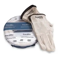 PROCABLES - Alambre N12 100M Blanco+Guantes