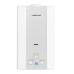 CHALLENGER - Calentador Paso Gas Natural 12 Litros Tiro Natural Cw 7112G