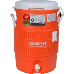 IGLOO - Termo Con Válvula Polipropileno Naranja 18.9 Litros